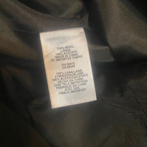 Anne Klein Green 3 Button Wool blazer, size 10 - Picture 4 of 8